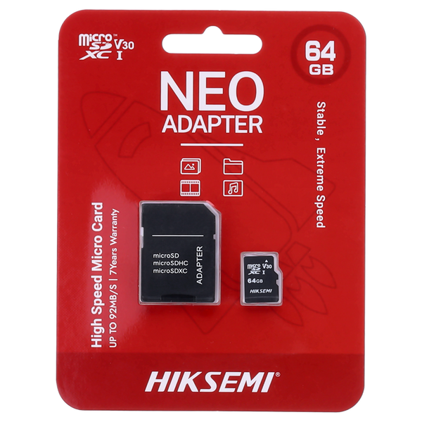 HIKSEMI C1 64GB SURVEILLANCE SD CARD