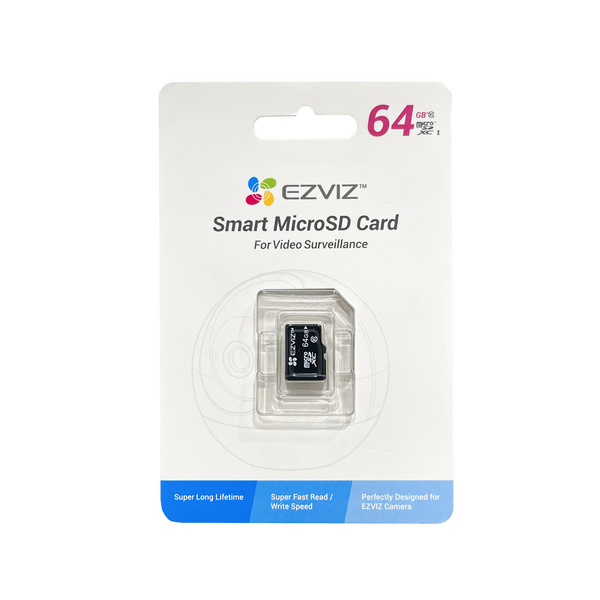 EZVIZ 64GB SMART SURVEILLANCE SD CARD